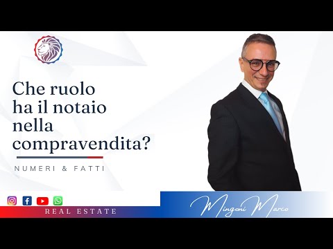 CHE RUOLO HA IL NOTAIO NELLA COMPRAVENDITA?