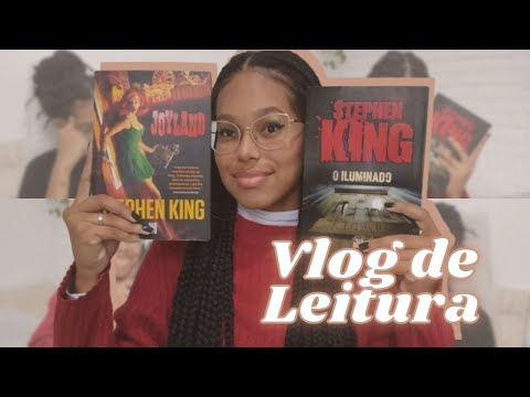 VLOG DE LEITURA | Li 2 Livros do STEPHEN KING e ... - Emanuella Faria