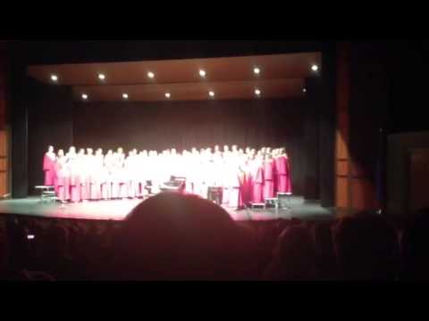 Harrisburg High School SD Choir signing Festival Sanctus