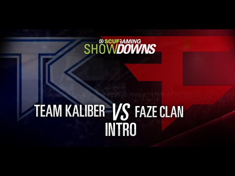 Scuf Gaming Showdowns - FaZe vs Team Kaliber: Intro - August 20th 2014