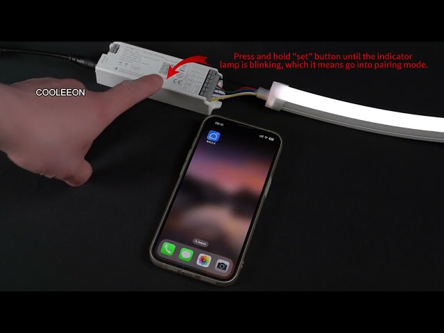 Vídeo relacionado con SEZO WB5 5 en 1 WiFi Bluetooth Controlador LED Sincronización Automática Compatible con Alexa/Google Home/Tuya Smart Life App Control para Tiras LED monocromáticas RGB RGBCCT RGBW DC12-24V