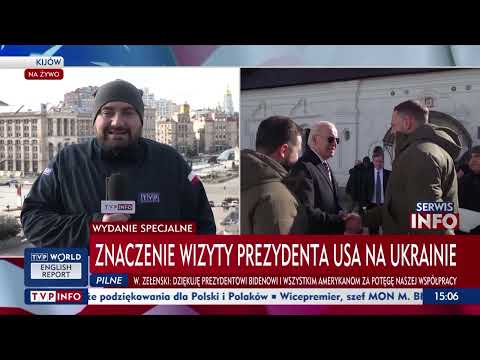 Biden w Kijowie. Znaczenie wizyty prezydenta USA dla walczącej Ukrainy