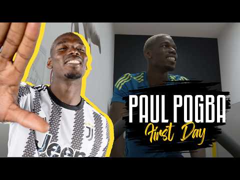 PAUL POGBA'S FIRST DAY AT JUVENTUS | Inside Paul's Return to Juventus! 