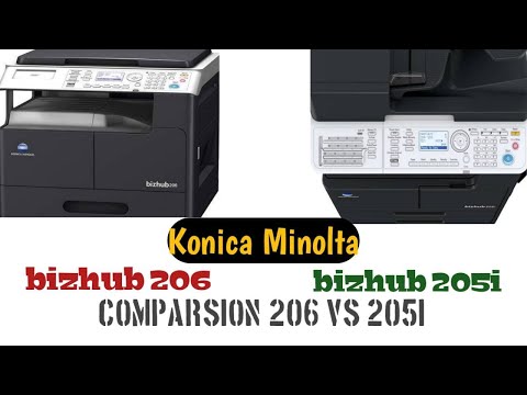 Bizhub 205 Konica Minolta Photocopy Machine