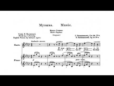 Sergei Rachmaninoff - 14 Romances (Op. 34)
