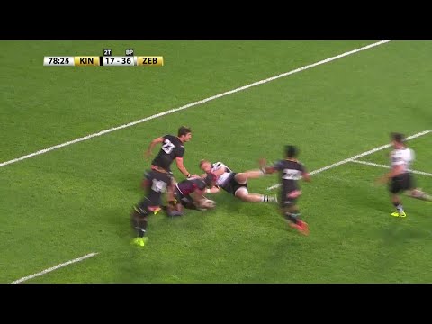 L'intercetto di Gaffney porta alla sesta meta delle Zebre #Rugby contro i Kings