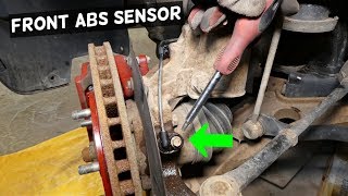 HOW TO REPLACE FRONT ABS SENSOR ON DODGE JOURNEY FIAT FREEMONT