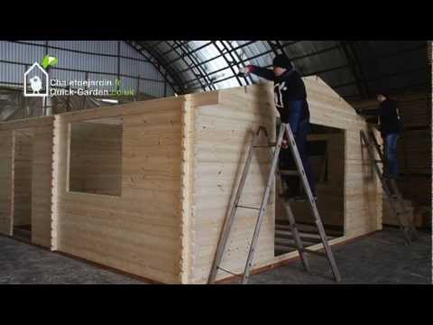 How To Build a Log Cabin | Assembly Instructions
