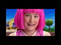 Lazy Town Bing Bang Falso Sportacus