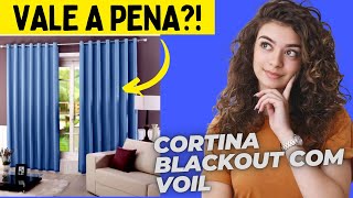 Melhor Cortina Blackout Com voil Custo Benefício 2024