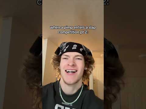 when a pimp enters a slap competition pt 2 #bradylxix
