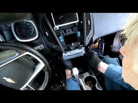 2010 -17 Chevrolet Equinox Radio Removal