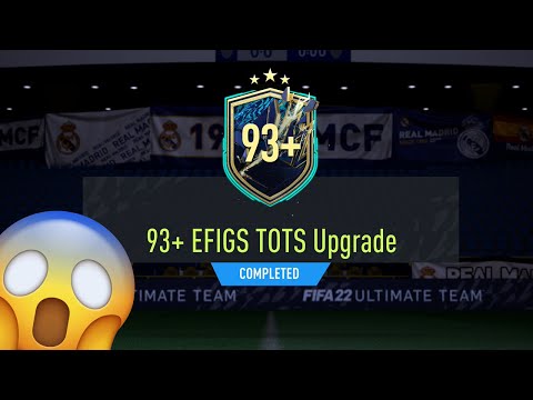 NEW 93+ EFIGS TOTS UPGRADE SBC COMPLETED! FIFA 22 ULTIMATE TEAM