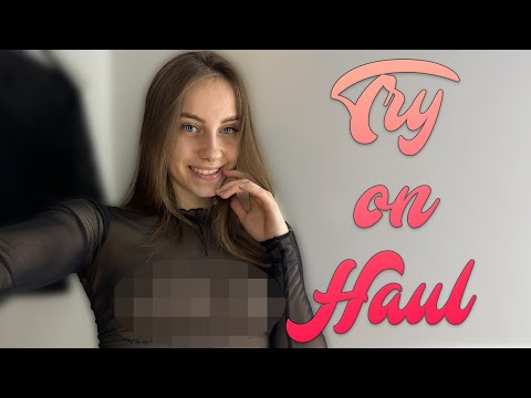 [4K] Transparent Outfits | Try On Haul with DollyNextDoor