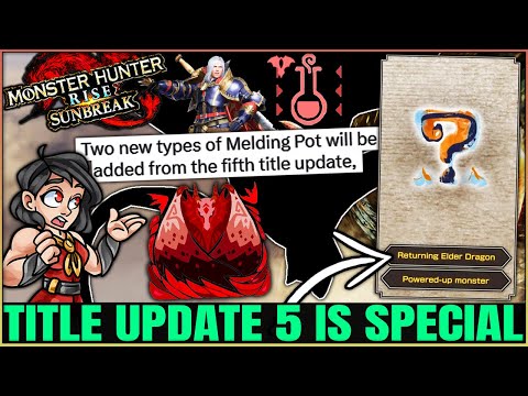 HUGE New Title Update 5 Reveal - 2 New Secret Monsters Confirmed!? - Monster Hunter Rise Sunbreak!