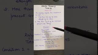 What is Special Majority Type 2? #upsc