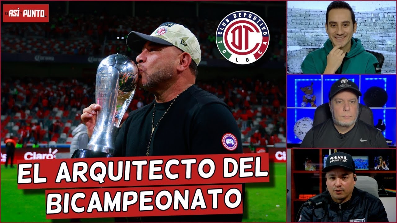 EL TURCO MOHAMED es LA RAZÓN por la que el TOLUCA logró el BICAMPEONATO | Es Así y Punto