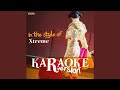 Te Extraño (Karaoke Version)