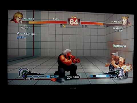 SSF4: eva01 (Ken) vs LAMERBOI (Guile) - Ranked Match