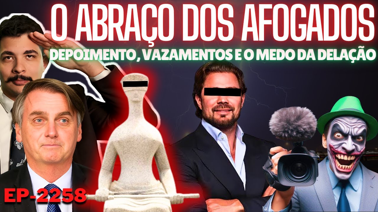 MASTER: Contrato Leva a ESQUERDA ao ABRAÇO dos Afogados + Depoimento, Vazamentos e o MEDO da Delação