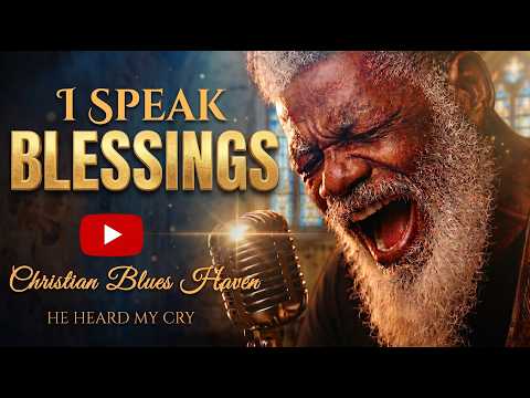 I Speak Blessings🙏🏾 Deep Gospel Blues Prayer | Emotional Testimony Song | Christian Blues Haven