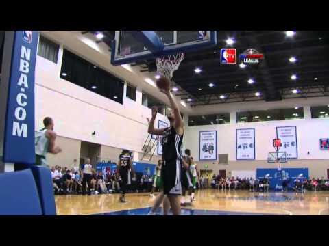 Colton Iverson Gets It To Go | Heat vs Celtics | July 05, 2014 | NBA Summer League 2014