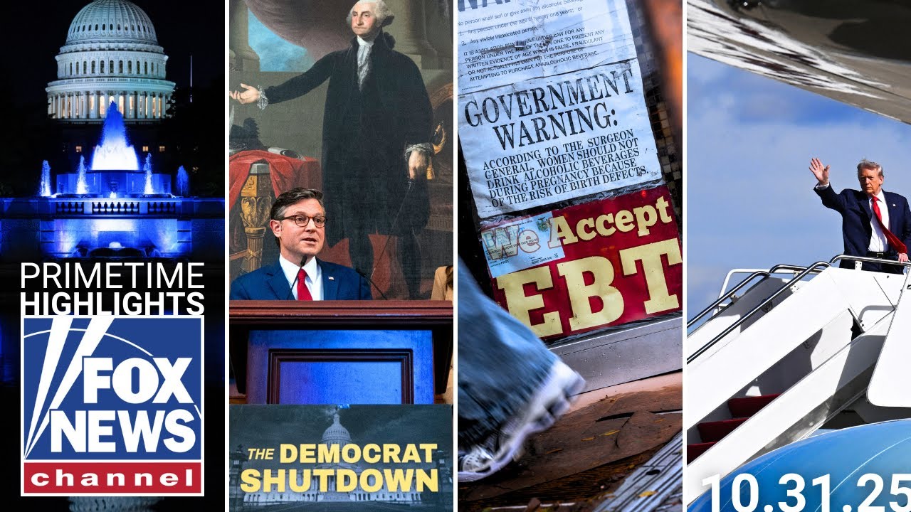 Fox News Highlights - October 31st, 2025