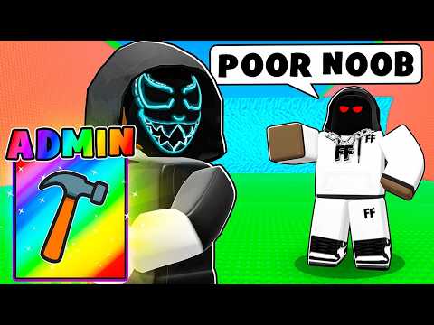 I Pretended To Be a NOOB in Escape Tsunami For Brainrots, Then Used ADMIN!