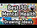 How To Draw World Mental Health DayPoster WorldMentalHealthDayPosterDrawing MentalHealthDayDrawing