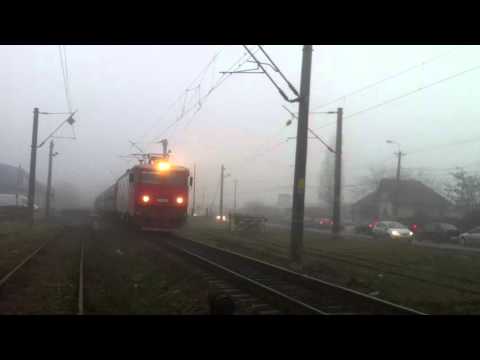 Tren R 9192 ci EA 41-0148-1la intrare in Timisoar Este in 8.01.2016
