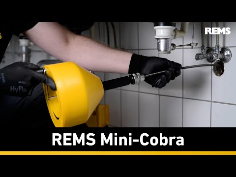 Déboucheur Mini-cobra siprale manuel REMS