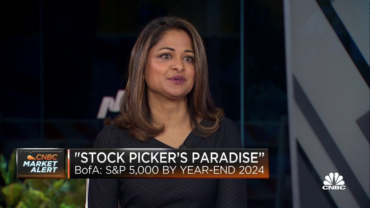 BofA's Savita Subramanian on why the S&P 500 will hit 5,000 by end of 2024