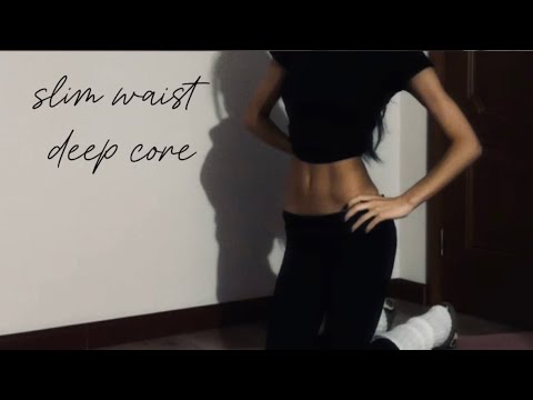 Deep core & slim waist || Exercises for deep core muscles and a slim waist