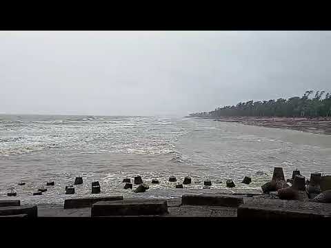 #Digha Sankarpur beach in Rain