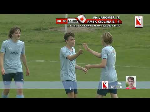 FK Jaroměř U-19 - RMSK Cidlina B U-19, 15.6.2024
