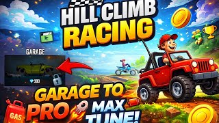 Download lagu Hill Climb Racing 😱 | No Brake Challenge 🚫 | Crazy Stunt Gameplay! mp3