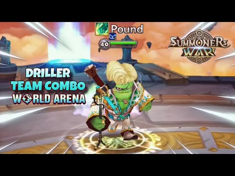 Driller Team Combo in World Arena Ep. 3 - Summoners War