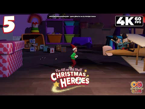 The Elf on the Shelf®: Christmas Heroes (PC) - 4K60 Walkthrough (100%) Level 5 - No Commentary