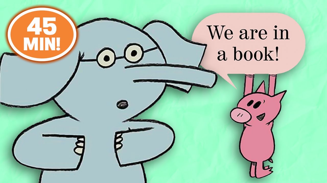 We Are In A Book 📖 + More Mo Willems Workshop Read Alongs for Kids