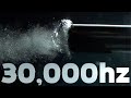 Ultrasonic Obliterator at 170,000fps - The Slow Mo Guys