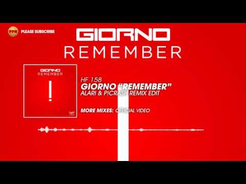 Giorno – Remember (Alari & P!Crash Remix Edit)