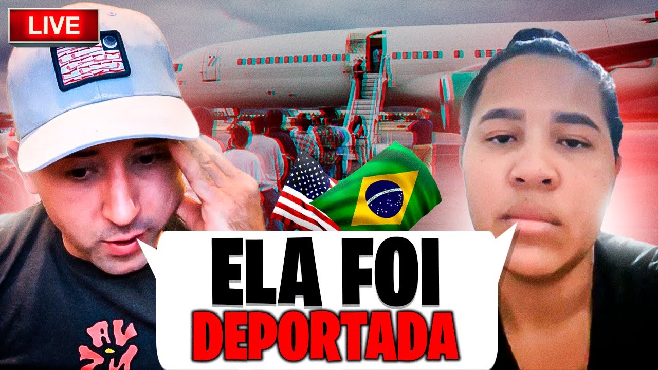 Ela foi DEPORTADA dos EUA e voltou para o Brasil apenas com a roupa do corpo