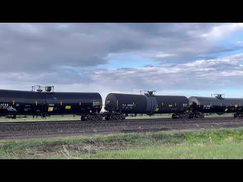 5/29/2023, 6:39 A.M., Based UP 1982 Leads UP 1983 And Mixed Freight East