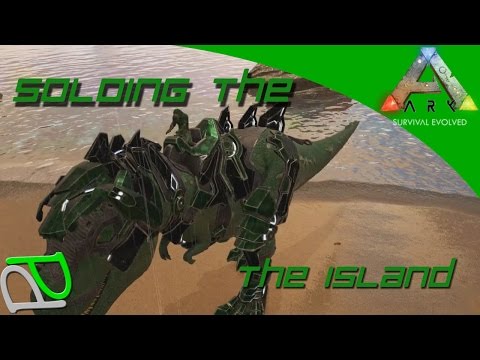 Megapithicus and Tek T-Rex Saddle! Soloing the Ark! S2E87