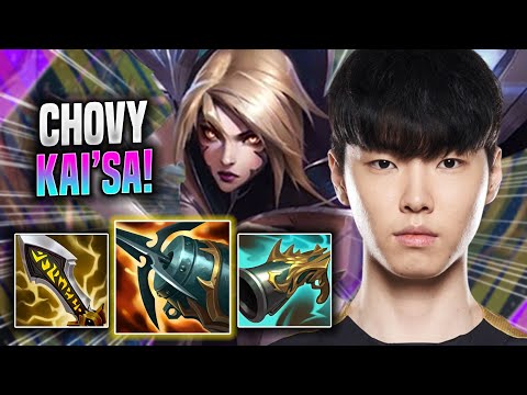 CHOVY DESTROYING WITH KAI'SA! - GEN Chovy Plays Kai'sa ADC vs Samira! | Season 2022