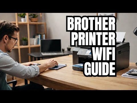 Connect Brother printer to wifi #techtutorial  #tutorial #brother