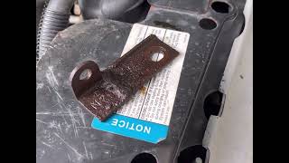 GSC 6.5L diesel start bracket