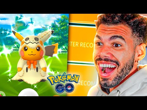 O VIDEO PERDIDO DO SHINY CHECK MAIS RARO DO HALLOWEN - POKEMON GO | Cris |