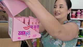 Abertura de maquiagem cosméticos e maquiagem parte II com fornecedor grátis 