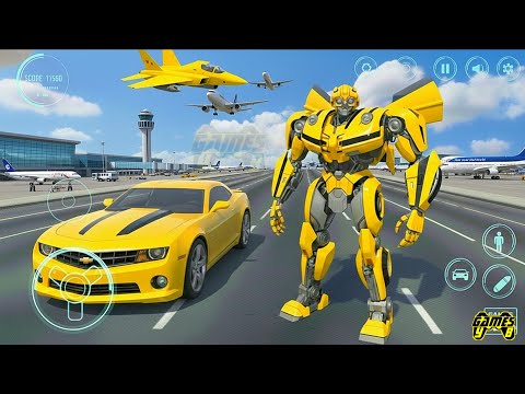Grand Robot Car Jet Transform: Robot City Battle Game 2026 - Android Gameplay 